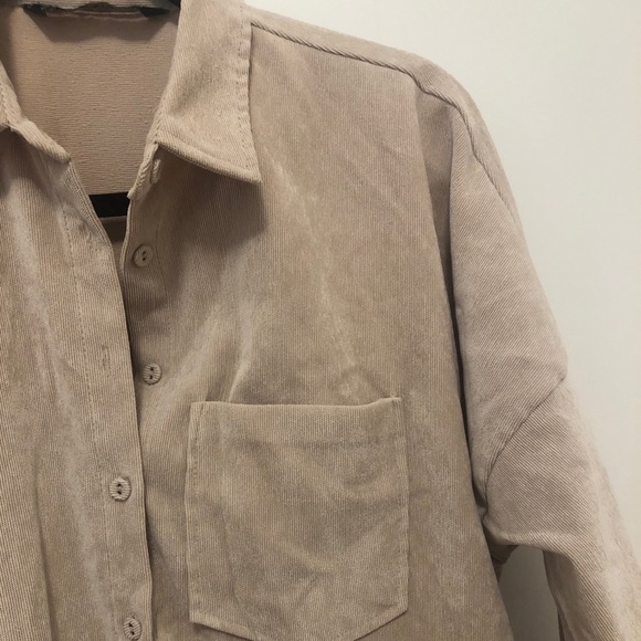 CORDUROY BUTTON UP - Picture 5 of 5